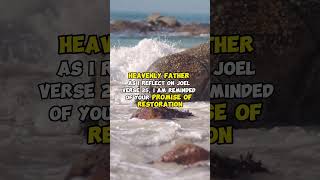 RESTORE YOUR YEARS LOST  Joel 225  Motivational amp Inspirational [upl. by Wiltz]