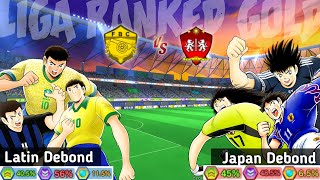 Ranked With Full Debond Latin VS Japan Who is the strongest Debond Captain Tsubasa Dream Team [upl. by Eelaroc]