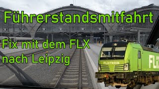 Vmax 200 nach Leipzig  Führerstandsmitfahrt  FlixTrain  Berlin Hbf  Leipzig Hbf  BR 193 Vectron [upl. by Kendall57]