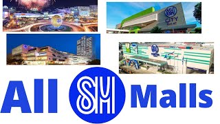 All SM Malls in 1 video 1985  2023 [upl. by Iturk]