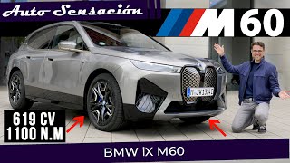 Prueba BMW iX M60 2023 El impresionante SUV deportivo eléctrico de BMW [upl. by Pachston]