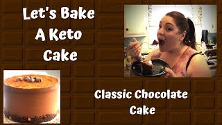 Keto Classic Chocolate Cake Recipes Sabrina E [upl. by Arlina167]