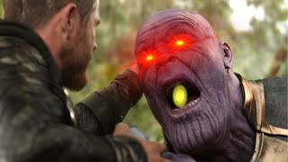 Thanos Eats the Mind Stone [upl. by Yssirc85]