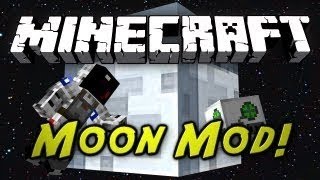 Minecraft Mods  Moon Mod ReviewDownload [upl. by Carilyn433]