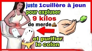 Puissant laxatif naturel qui Élimine la constipation les déchets du Colon en 1 h avec juste 1 verre [upl. by Docilla]