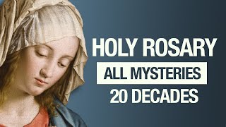 Rosary All Mysteries 20 Decades [upl. by Scarito]