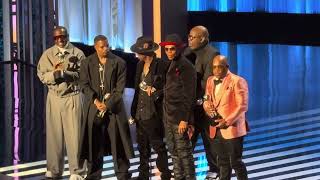 New Edition’s Acceptance Speech at 2024 NAACP Image Awards [upl. by Kennett]