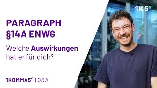 Paragraf 14a EnWG Einfach erklärt  1KOMMA5° QampA [upl. by Nairod]