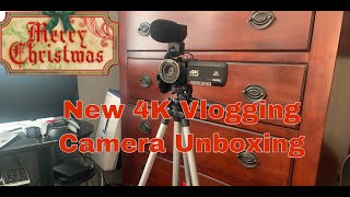 Brand New Vlogging Camera 4k 60FPS OIEXI Camcorder Unboxing [upl. by Ewald]