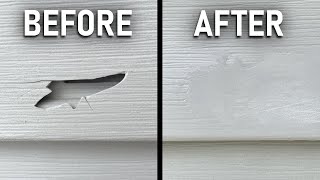 Fix Vinyl Siding Cracks Fast  Best Method [upl. by Betta]