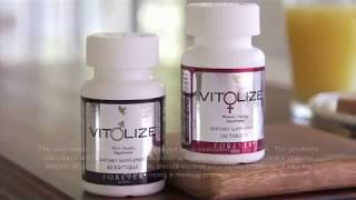 VITOLIZE for MEN amp WOMEN by Forever Living Products [upl. by Aihsyak]