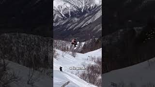 Triple Front Flip Attempt By Snowboarder Yuki Omura  TheBombHole [upl. by Aliuqahs]