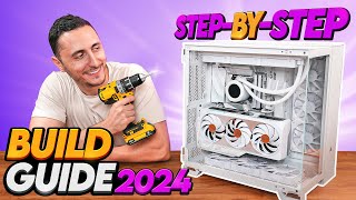 How to Build a PC  Full Detailed Build Guide 2024 [upl. by Aitnom]