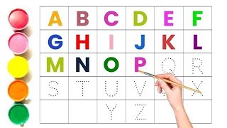 🌈ABCD Alphabets✅  A for apple  B for ball  C for cat  ABC Song  ABC Learning for toddlers ABC [upl. by Roht]