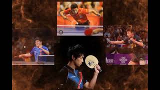 Zhang JikeFan Zhendong  MalongKokiniwa videotenismeja [upl. by Olva]