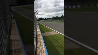 Donington Park track day fly by Gsxr R1 zx10 bmw s1000rr Ducati Turn it up [upl. by Atiekahs]