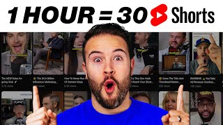 How to Make 30 Youtube Shorts in 1 Hour Using AI [upl. by Ellehcir]