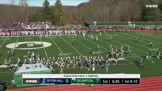 Delbarton vs Seton Hall Prep Non Public A Semifinal [upl. by Brindle]