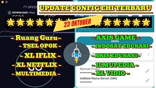 Update Config Http Injector Terbaru 23 Oktober  All Operator SSH PREMIUM [upl. by Trefler]