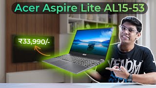 Acer Aspire Lite AL1553 Full Review and Honest Thoughts  is it a good Budget Laptop [upl. by Aciamaj]