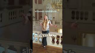 virtuoso coloratura live  mezzo soprano  singerAlinaHertz singing technique [upl. by Harol]