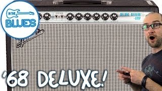 Fender 68 Custom Deluxe Reverb Amplifier Demo [upl. by Yelyak]