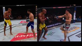 Edson Barboza knee to the head KO [upl. by Clova]