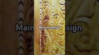 Main door design 🚪furnituredesign rajfurniture door [upl. by Ortrude]