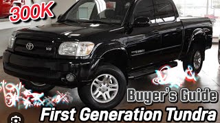 1st Generation Toyota Tundra  Ultimate Buyer’s Guide [upl. by Pucida]