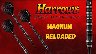 Harrows Magnum Reloaded  97 Tungstène  23g  fléchettes pointes acier harrowsdartsofficial [upl. by Armilda840]