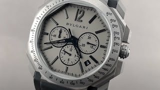 Bulgari Octo LOriginale Chronograph 102859 Bulgari Watch Review [upl. by Valer]