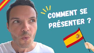 Présentation en espagnol 👋 Vocabulaire espagnol essentiel  🇪🇸 [upl. by Noryt]