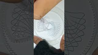 How many rotations did the pen make in total very Amazing spirograph shorts short spirograph [upl. by Anelegna]