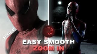 Easy smooth zoom in tutorial  alight motion tutorial [upl. by Brill723]