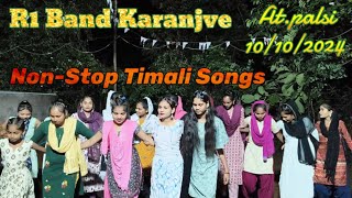 R1 Band Karanjve 🎈 NonStop Timali Songs 🔥AtPalsi 10102024😱😱 [upl. by Aniraz]