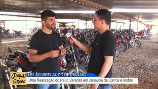 JANAÚBA Leilão Online do DETRAN Pátio Veredas de carros e motos de 25 a 28 de novembro 2024 [upl. by Annavahs658]