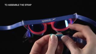 Speedo Fastskin Prime Goggles  Assembly Video [upl. by Googins]