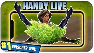 FORTNITE AUF HANDY LIVE GAMEPLAY 🍅 4200 GEGEN 1 BUSCH  Fortnite Mobile Deutsch German [upl. by Immak]