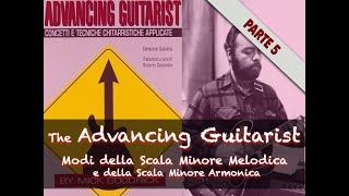 The Advancing Guitarist Mick Goodrick  5 Modi della Minore Melodica e Minore Armonica [upl. by Aicilet]