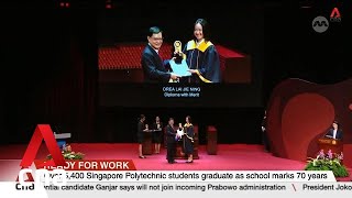 Over 5400 graduates receive diplomas as Singapore Polytechnic marks 70 years [upl. by Pedrotti963]