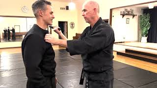 How to Defend Against a Grab using an Underhook Self Defense vs Martial Arts [upl. by Yelssew]