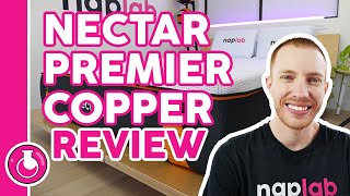 Nectar Premier Copper Mattress Review  9 Comfort Tests [upl. by Kama]