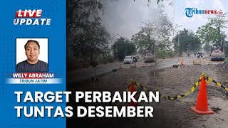 Proyek Perbaikan Jalan Raya Morowudi Gresik Ditargetkan Rampung Desember Jalur Alternatif Disiapkan [upl. by Eikcuhc]