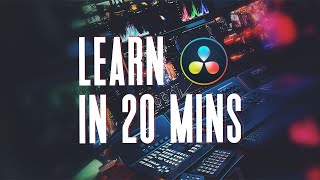 Learn DaVinci Resolve in 20 Minutes Beginner Tutorial [upl. by Idnarb632]