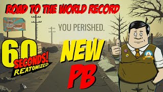 TOP 10 RUN ROAD TO THE WORLD RECORD  60 Seconds Reatomized  Longest Survival Zero Items [upl. by Uella]