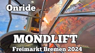 Mondlift  Zettl  Onride  Freimarkt Bremen 2024 [upl. by Eelasor751]