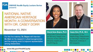 National Native American Heritage Month A Conversation with Dr Casey Dorr [upl. by Darraj]