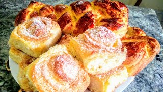 PÃO DOCE FAÇA ROSCAS E FATIAS HÚNGARASMASSA CORINGA MARAVILHOSA [upl. by Naicad]