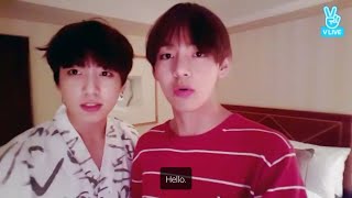 Eng Sub BTS V amp Jungkook Live in Osaka from 2016 [upl. by Teews]