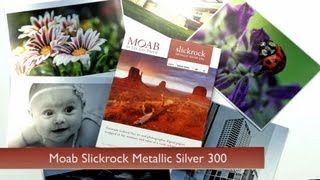 Moab Slickrock Silver 300 metallic paper [upl. by Lika]